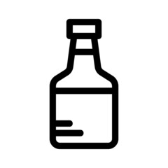 bottle icon or logo isolated sign symbol vector illustration - high quality black style vector icons
