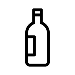 bottle icon or logo isolated sign symbol vector illustration - high quality black style vector icons
