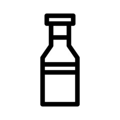 bottle icon or logo isolated sign symbol vector illustration - high quality black style vector icons
