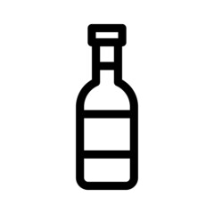 bottle icon or logo isolated sign symbol vector illustration - high quality black style vector icons
