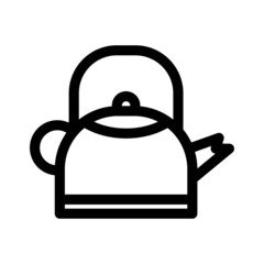 kettle icon or logo isolated sign symbol vector illustration - high quality black style vector icons
