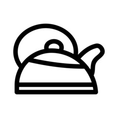 kettle icon or logo isolated sign symbol vector illustration - high quality black style vector icons
