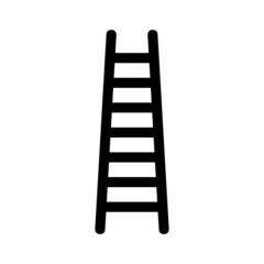 ladder icon or logo isolated sign symbol vector illustration - high quality black style vector icons
