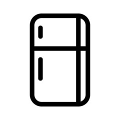 refrigerator icon or logo isolated sign symbol vector illustration - high quality black style vector icons
