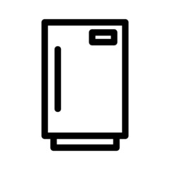 refrigerator icon or logo isolated sign symbol vector illustration - high quality black style vector icons
