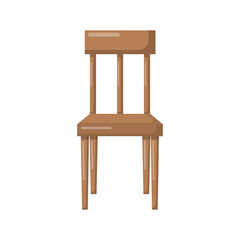 Vector Illustration of side chair. Suitable for furniture content, social media post, poster, banner, or video editing needs