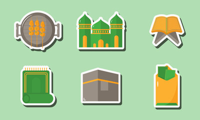 Islamic Icon Sticker Pack Design