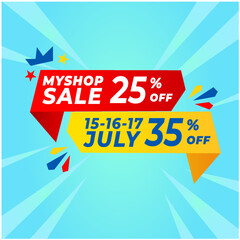 Summer Sales Sign #7 For Poster Web Banner Flyer Brochure etc