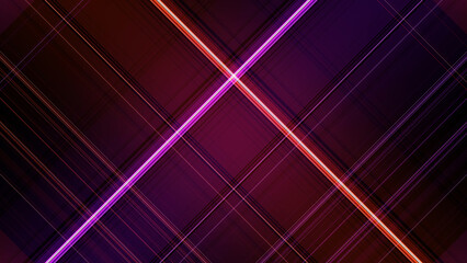 Bright abstract colorful stripes moving across the screen on a black background, rippled texture, geometric background