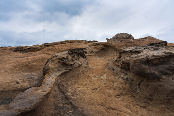 Marine erosion and weathering landform of Yeliu Geopark, Taiwan