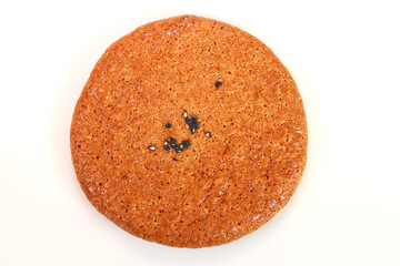 白背景のみそパン 