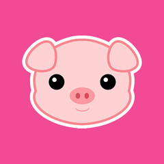 baby pig illustration
