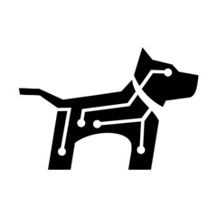 dog techno logo