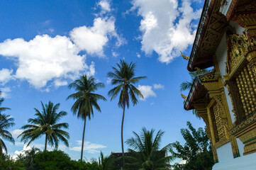 Hor Prabang Temple in Luang Prabang palace, Laos