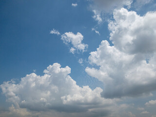 Fototapeta na wymiar Blue Sky and White Clouds