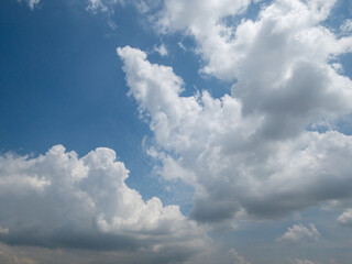Blue Sky and White Clouds