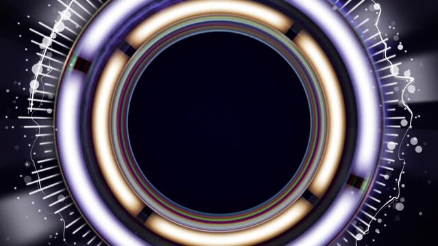 HUD Spectrum Animation, Abstract Technology, Loopable
