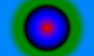 background defocused gradient with circles