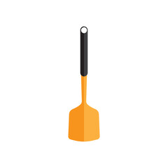 silhouettes of kitchen spatulas, vector illustration