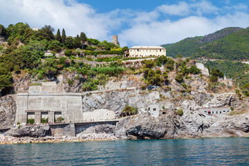 Fototapeta na wymiar Ligurian coast of Italy, Cinque terre