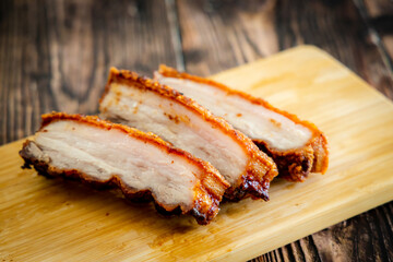 tasty grilled pork belly