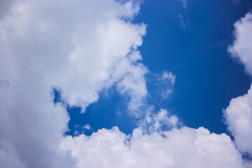 Blue Sky Cloud Fine Weather Environment