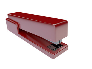 Paper stapler isolated on a white background