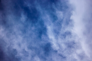 Blue Sky Cloud Fine Weather Environment