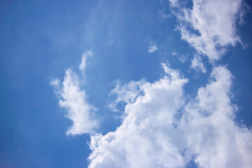 Blue Sky Cloud Fine Weather Environment
