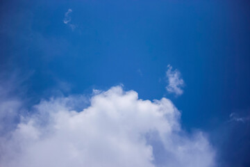 Blue Sky Cloud Fine Weather Environment