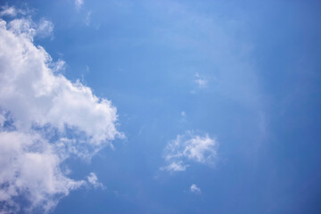 Blue Sky Cloud Fine Weather Environment