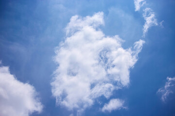 Blue Sky Cloud Fine Weather Environment