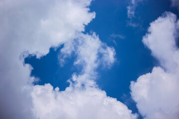 Blue Sky Cloud Fine Weather Environment