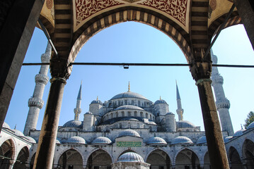 Turquie Istambul Islam mosquée bleue