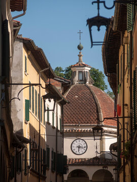 Italia, Toscana, provincia di Arezzo, il paese di Poppi, Oratorio della Madonna del Morbo.