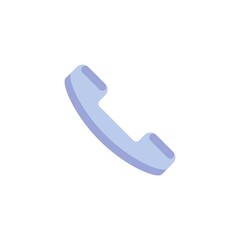 Phone call flat icon