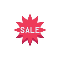 Sale badge flat icon