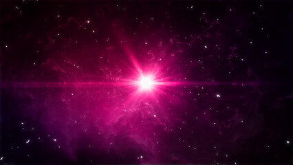 宇宙　銀河　星雲　ライト　パーティクル　星屑　星　キラキラ　幻想的　カラフル