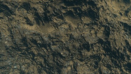 Stone textures. Dark orange banner. Abstract rock background. Macro detail of the rock.