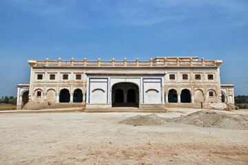 Sheesh Mahal, Shahi Palace of Kotdiji close Kot Diji Fort in Khairpur District, Pakistan