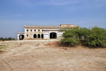 Sheesh Mahal, Shahi Palace of Kotdiji close Kot Diji Fort in Khairpur District, Pakistan © Sergey