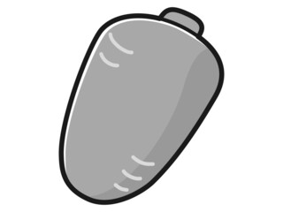 にんじんのキャラクターのイラスト