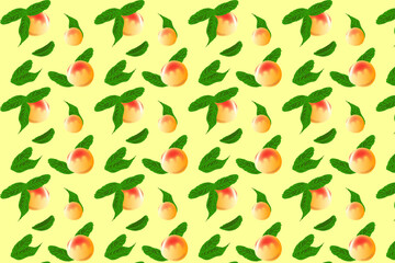 Peaches pattern