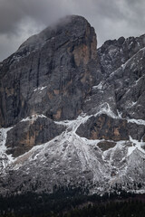 Obraz premium snow covered mountain peak in the alps