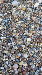 background of pebbles