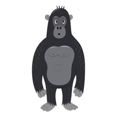 Fototapeta premium Cartoon Gorilla