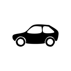 Hand drawn toy car icon