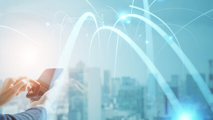 モバイルネットワーク © metamorworks