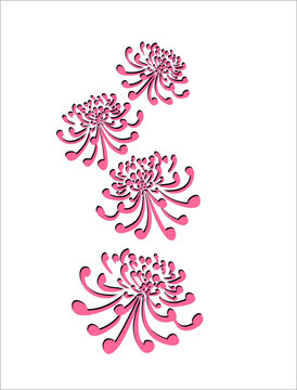 background with flowers