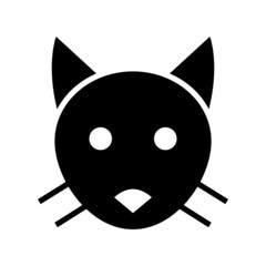 cat icon or logo isolated sign symbol vector illustration - high quality black style vector icons
